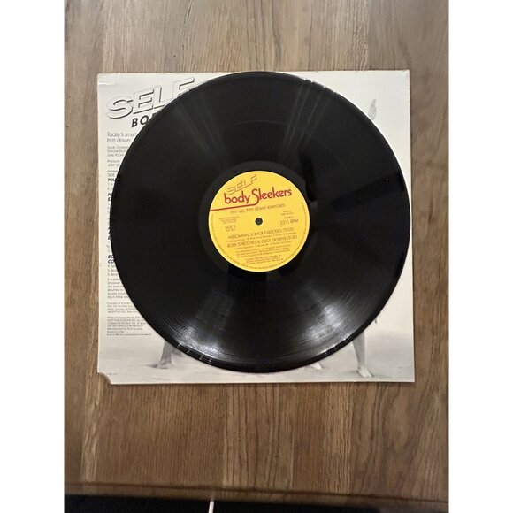 Self Body Sleekers Vinyl LP 33⅓ RPM Fitness Exercise Record Pre-Owned - Picture 2 of 5